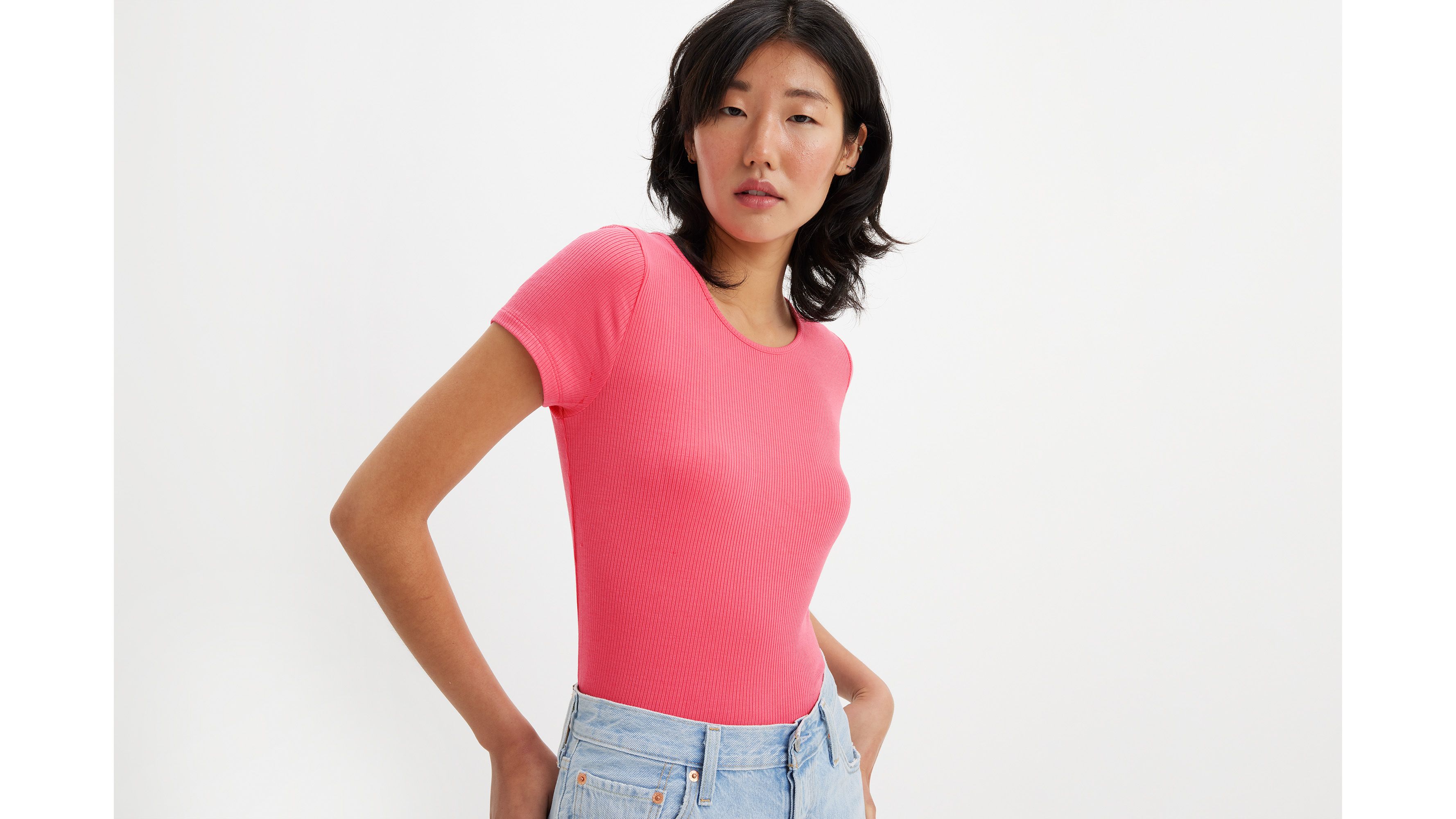 T-shirt Dreamy - Mesa Rose - Rose
