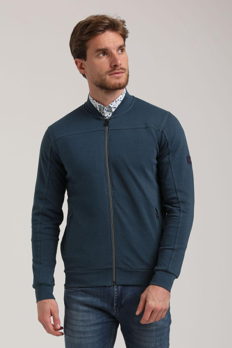 Gabbiano blauwe heren vest