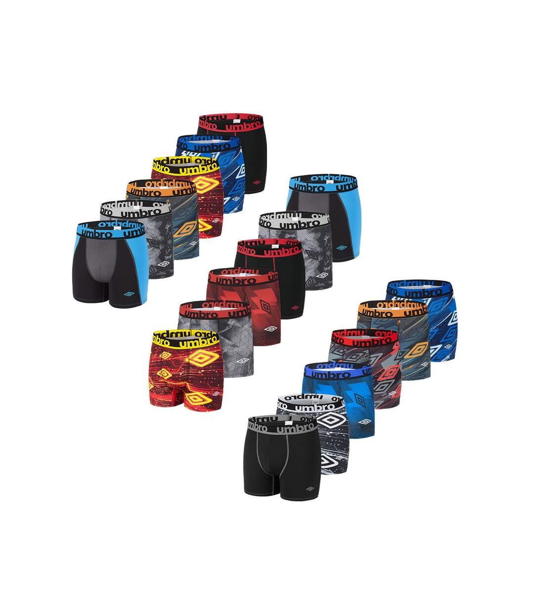 Pack Surprise Boxer Homme Ajustement Parfait, Calecon Modèle Aléatoire, Respirant, Liberté de Mouvement et Maille Aérée (Lot de 6)
