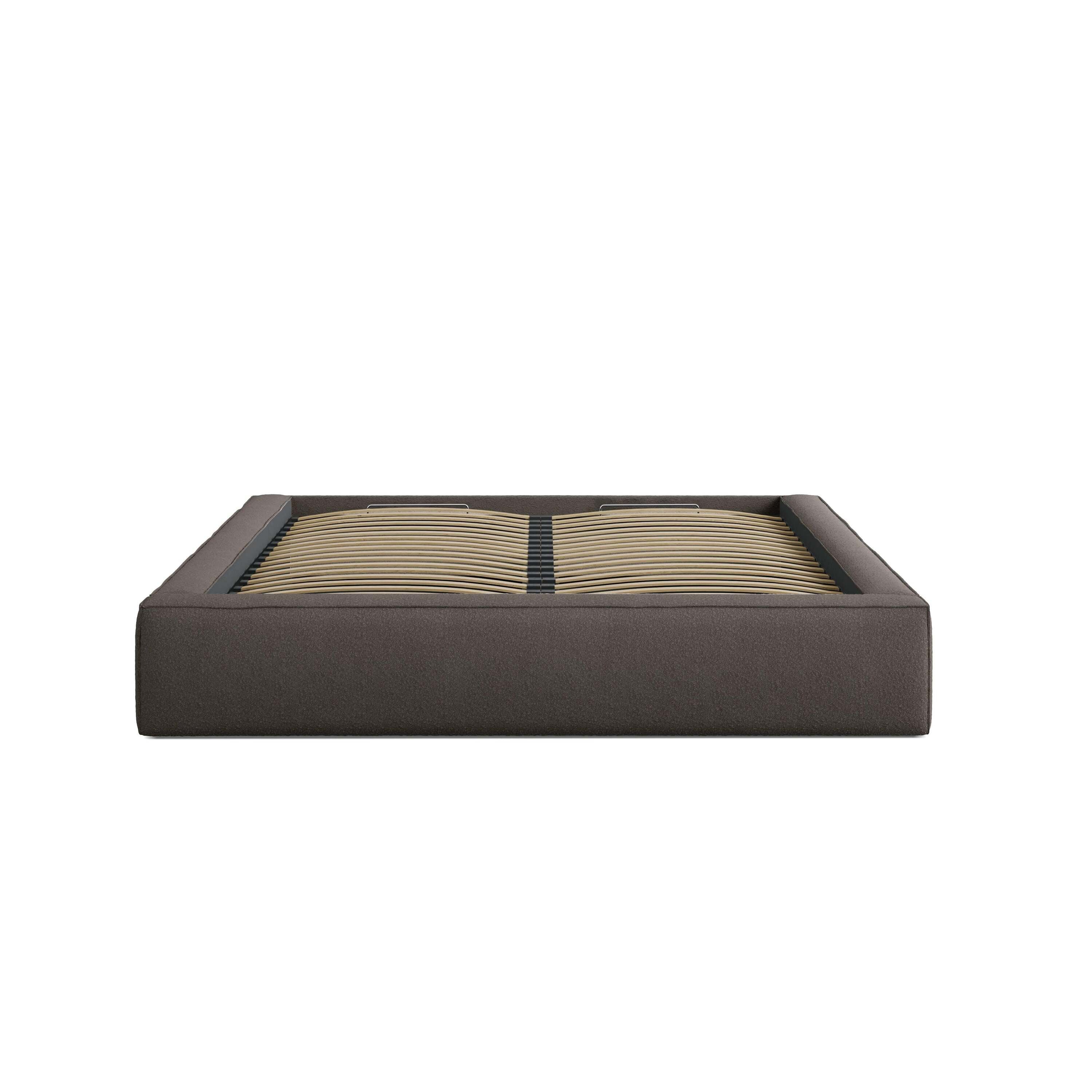 Micadoni Bedframe met opbergvak Simon 200x200 bouclé