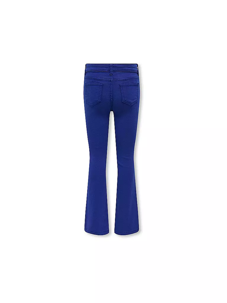 ONLY Mädchen Hose Flared KOGANNE blau