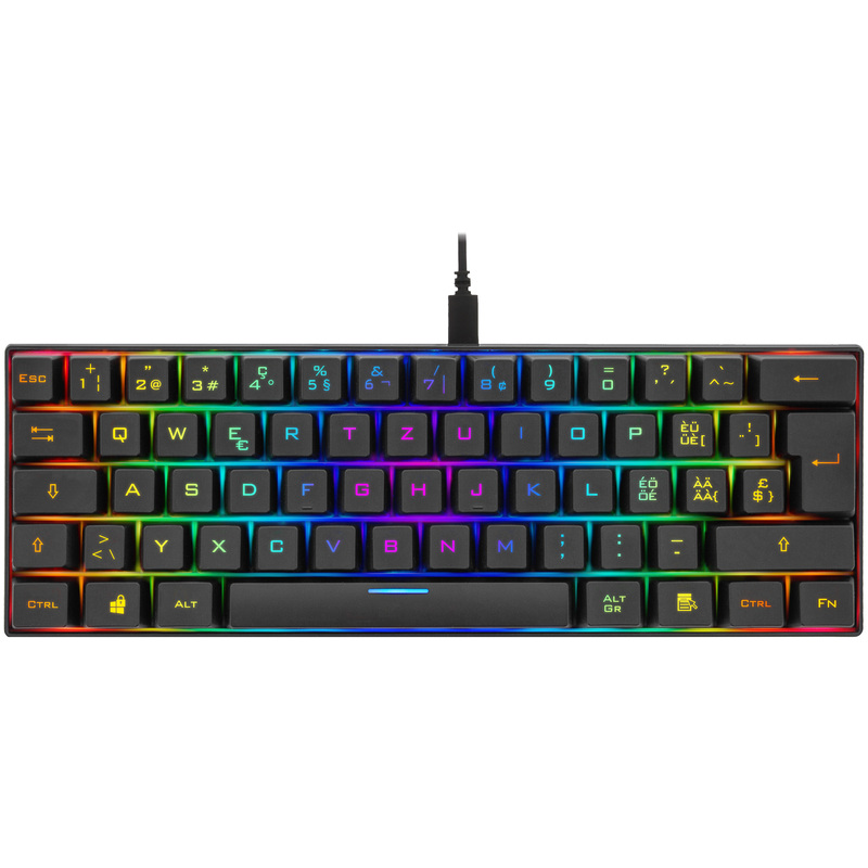 Deltaco GAM-075-CH TKL Gaming Tastatur, kabelgebunden