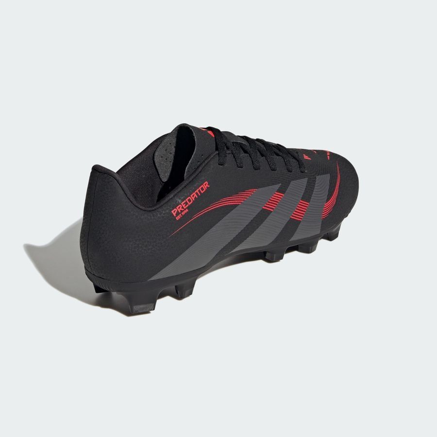 adidas Predator Club FxG Stealth Victory - Noir/Gris/Lucid Red