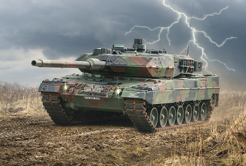 Italeri - Leopard 2A6 Tank Byggesæt - 1:35 - 6567