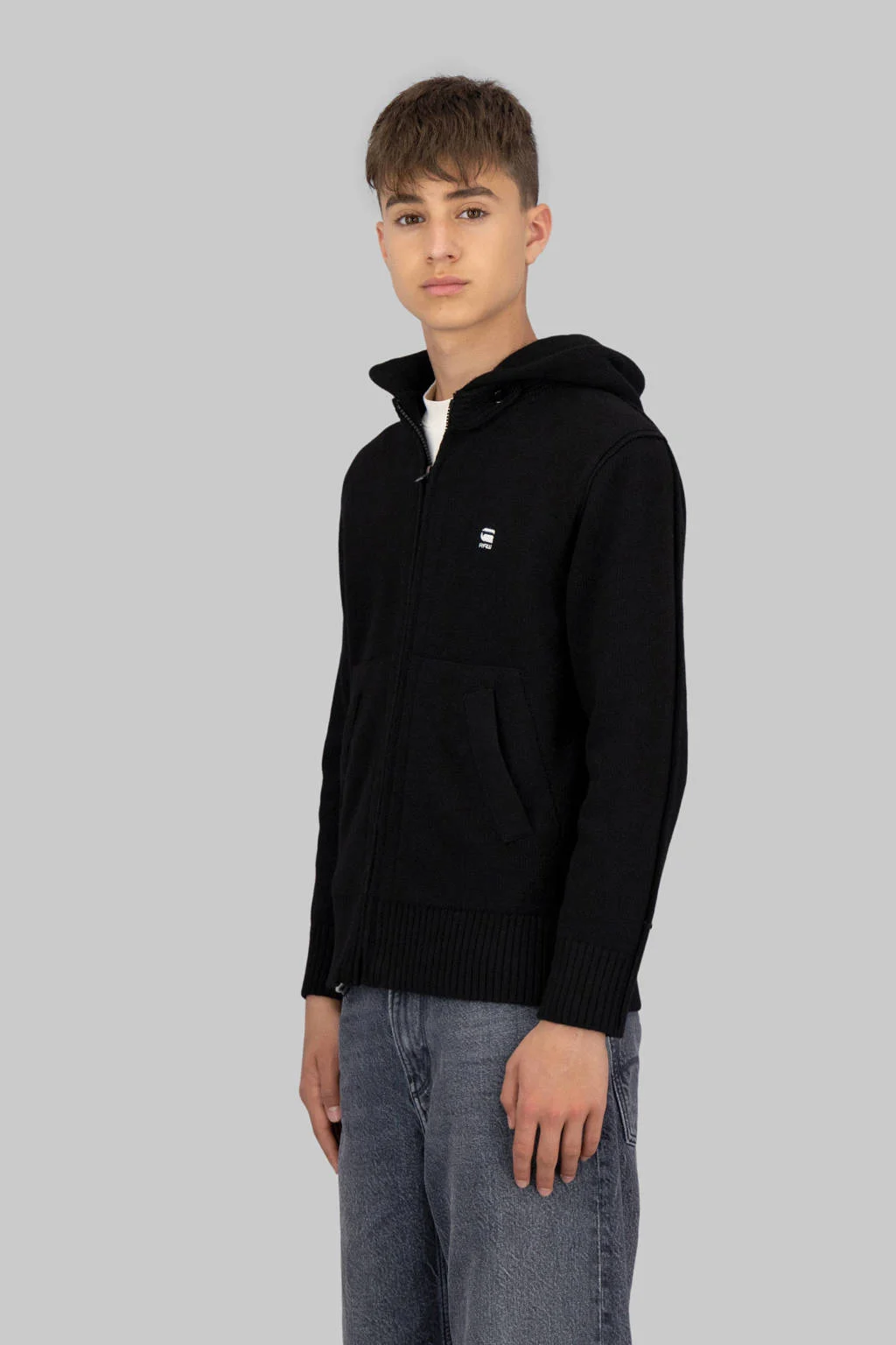 G-STAR wollen sweatvest zwart