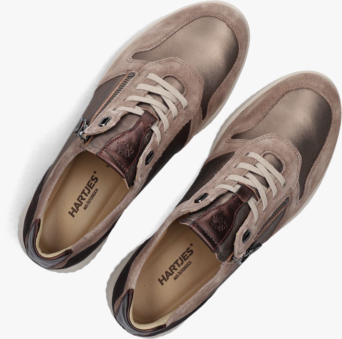 taupe hartjes lage sneakers 162.1128 breeze