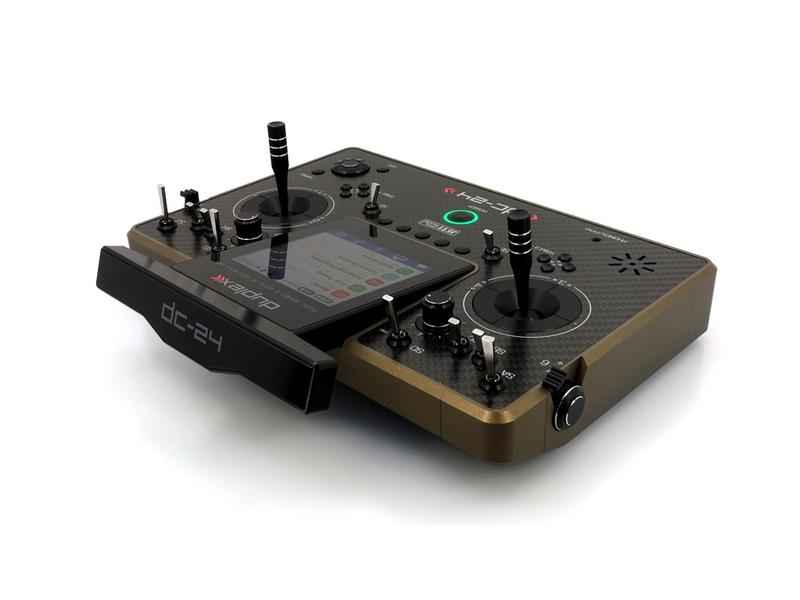 Jeti Fernsteuerung DC-24 II Carbon Line Bronze Professioneller 2.4 GHz Duplex Pultsender