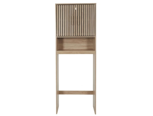 THE HOME DECO FACTORY - Etagère Meuble dessus wc saulk en bois - marron