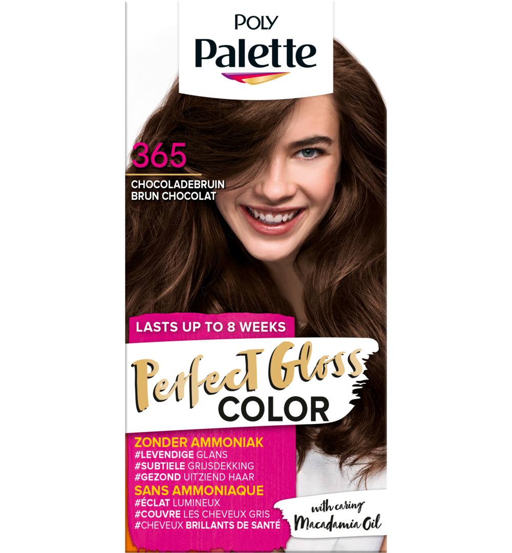 Poly Palette Haarverf – 365 Pure Chocolade (1 set)