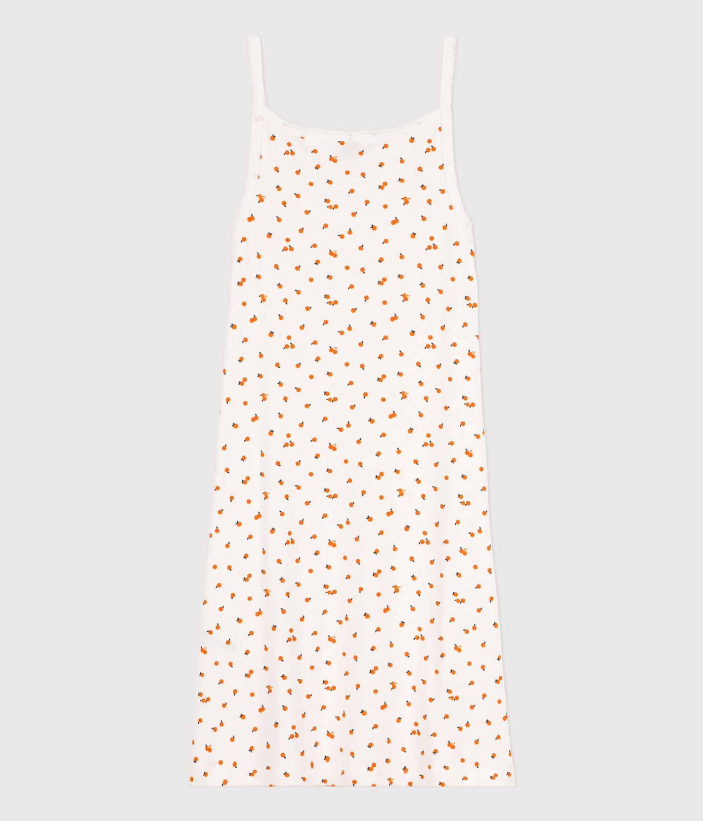 Nuisette orangettes en coton femme