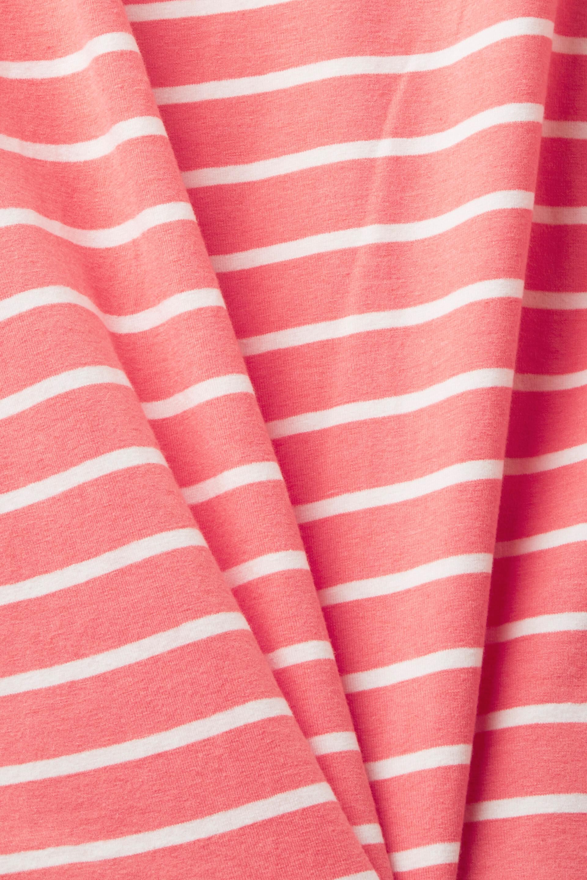 Chemise de nuit en jersey à motif rayé