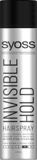 Syoss Invisible Hold Hairspray 400ML