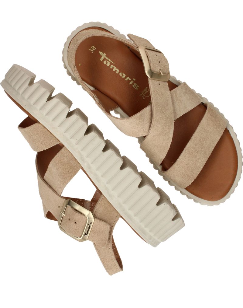 Tamaris Sandalen Beige Dames