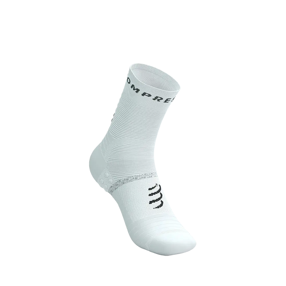 Compressport Pro Marathon V2.0 Hardloopsokken Wit/Zwart