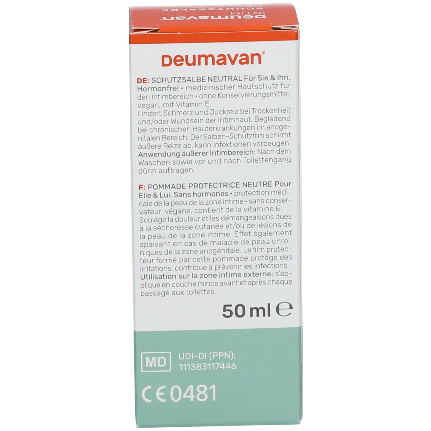 Deumavan® Schutzsalbe neutral