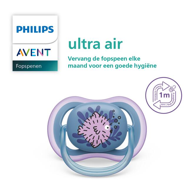 Philips Avent Soother Air 6-18M GIRL X2