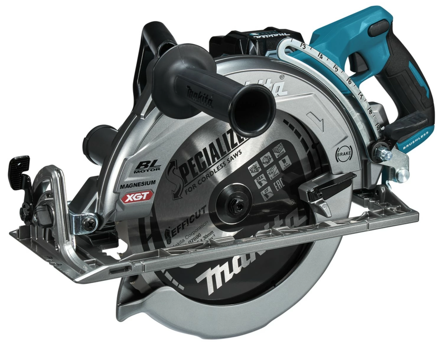 Makita RS002GT101 XGT 40V Max Li-ion Accu Cirkelzaag 260 mm set (1x 5,0Ah) - koolborstelloos