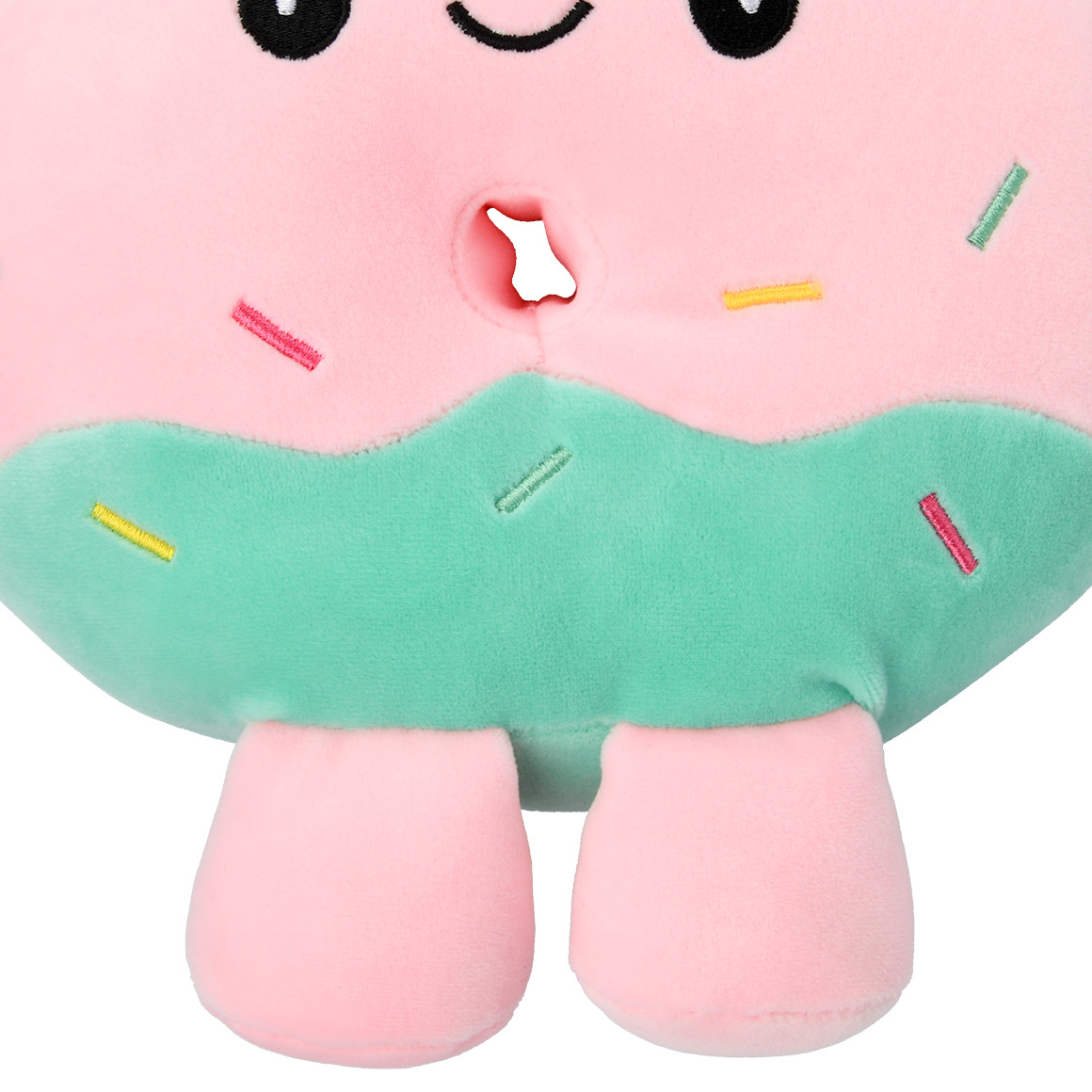 Topolino Candy World Plüschtier mit  Gesicht rosa / türkis
