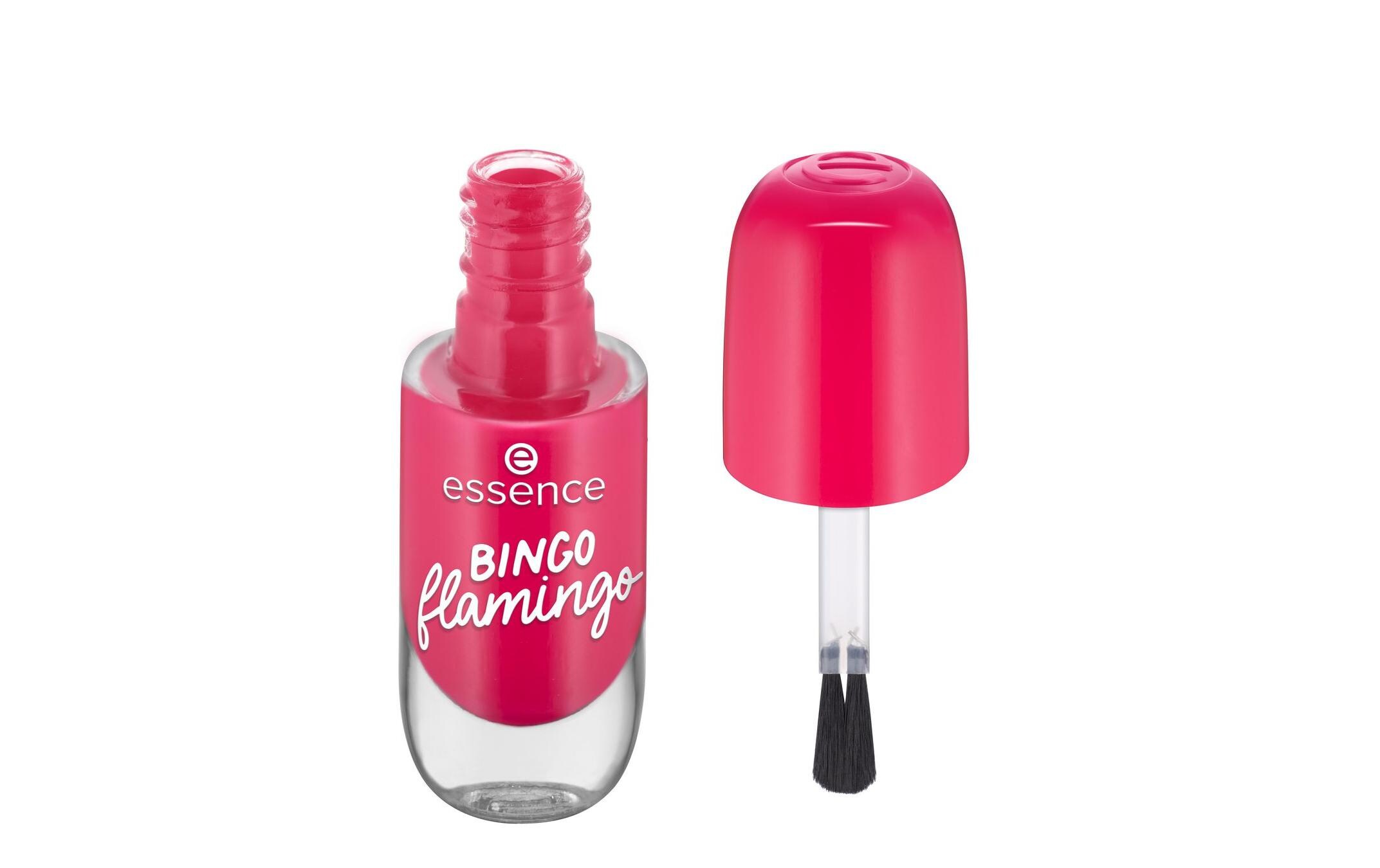 Nagellack 13 BINGO flamingoSchnelltrocknender Nagellack für ein hochglänzendes Gel-Finish
