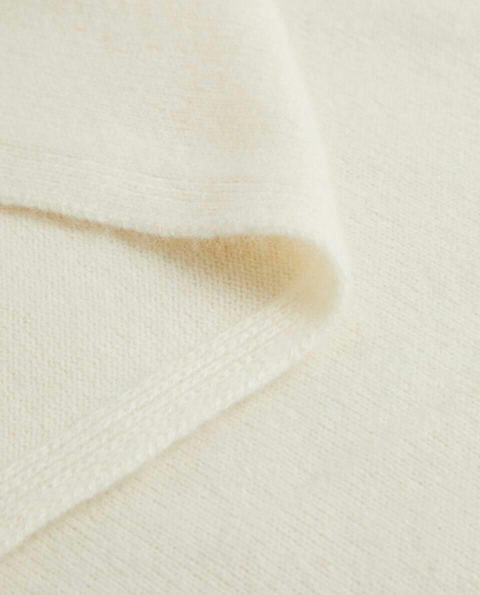 COBERTOR DE TRICÔ DE CASHMERE