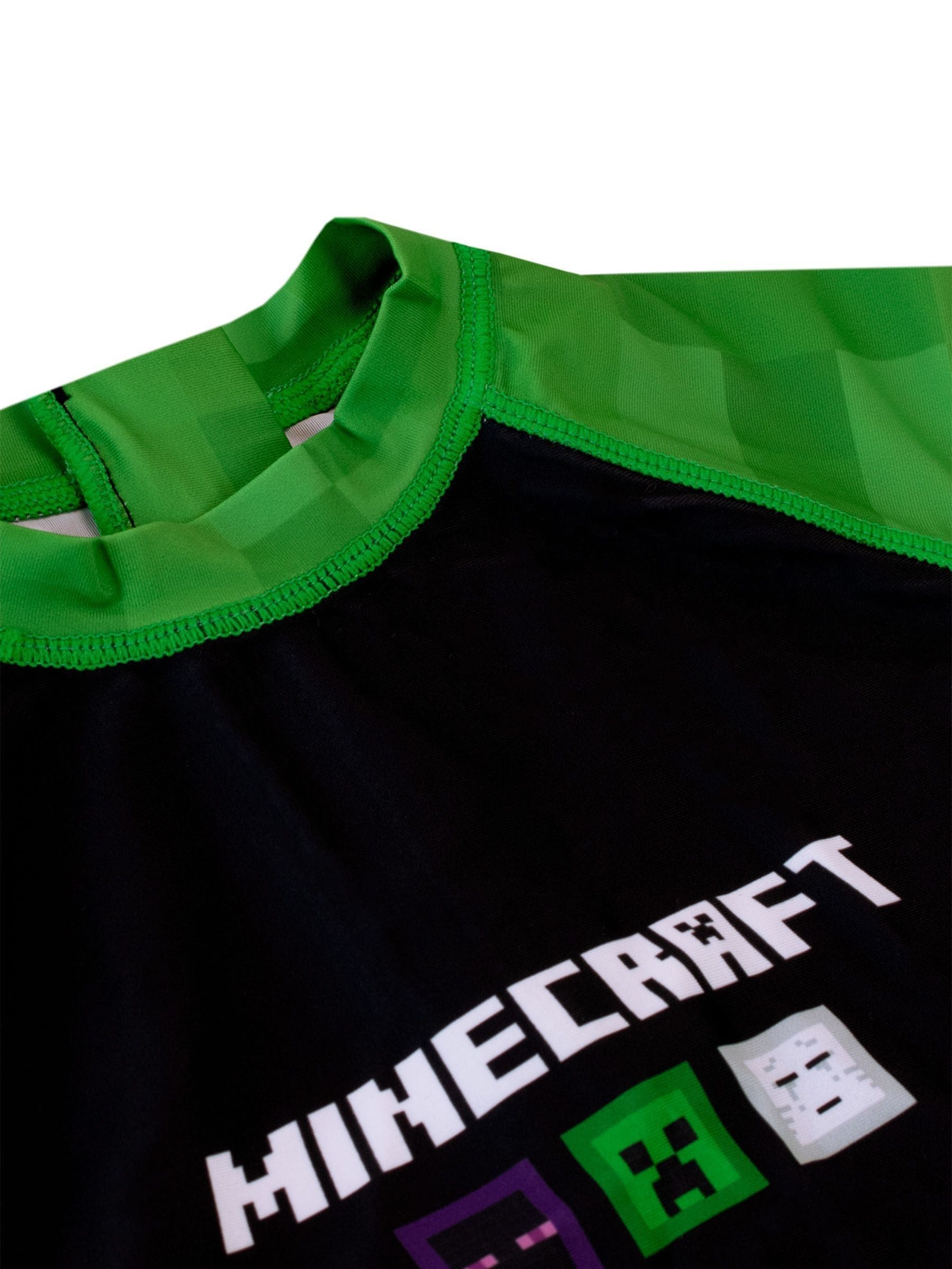 Character Minecraft 2 -delige set van top en short