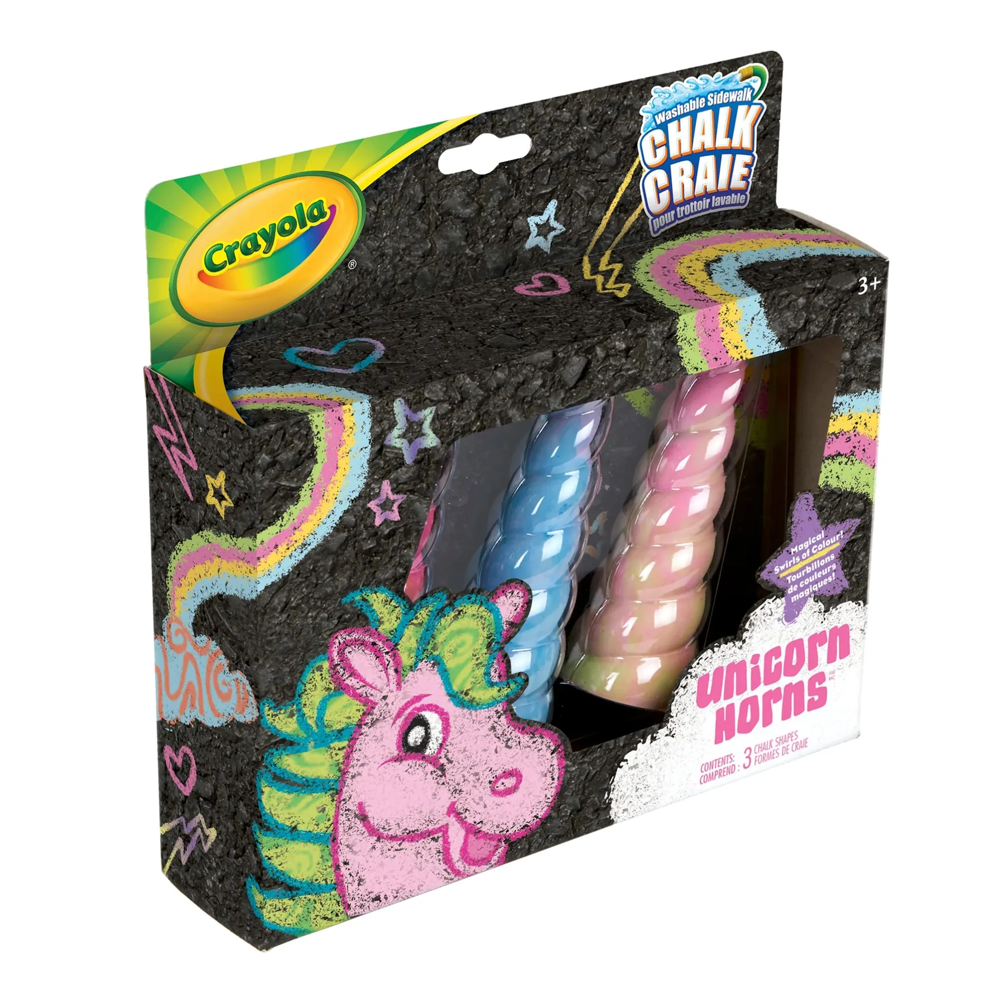 Crayola Craie Licorne pour Trottoir (3)