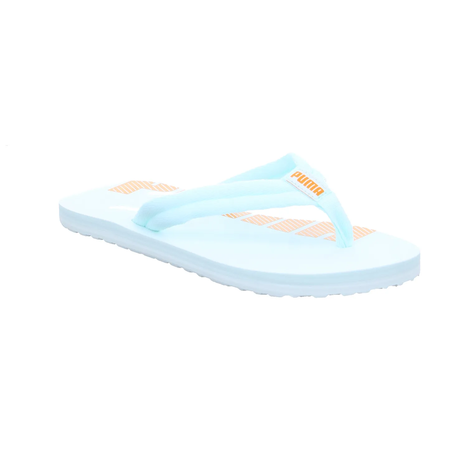 PUMA Badeschuhe unisex Hellblau Lederimitat