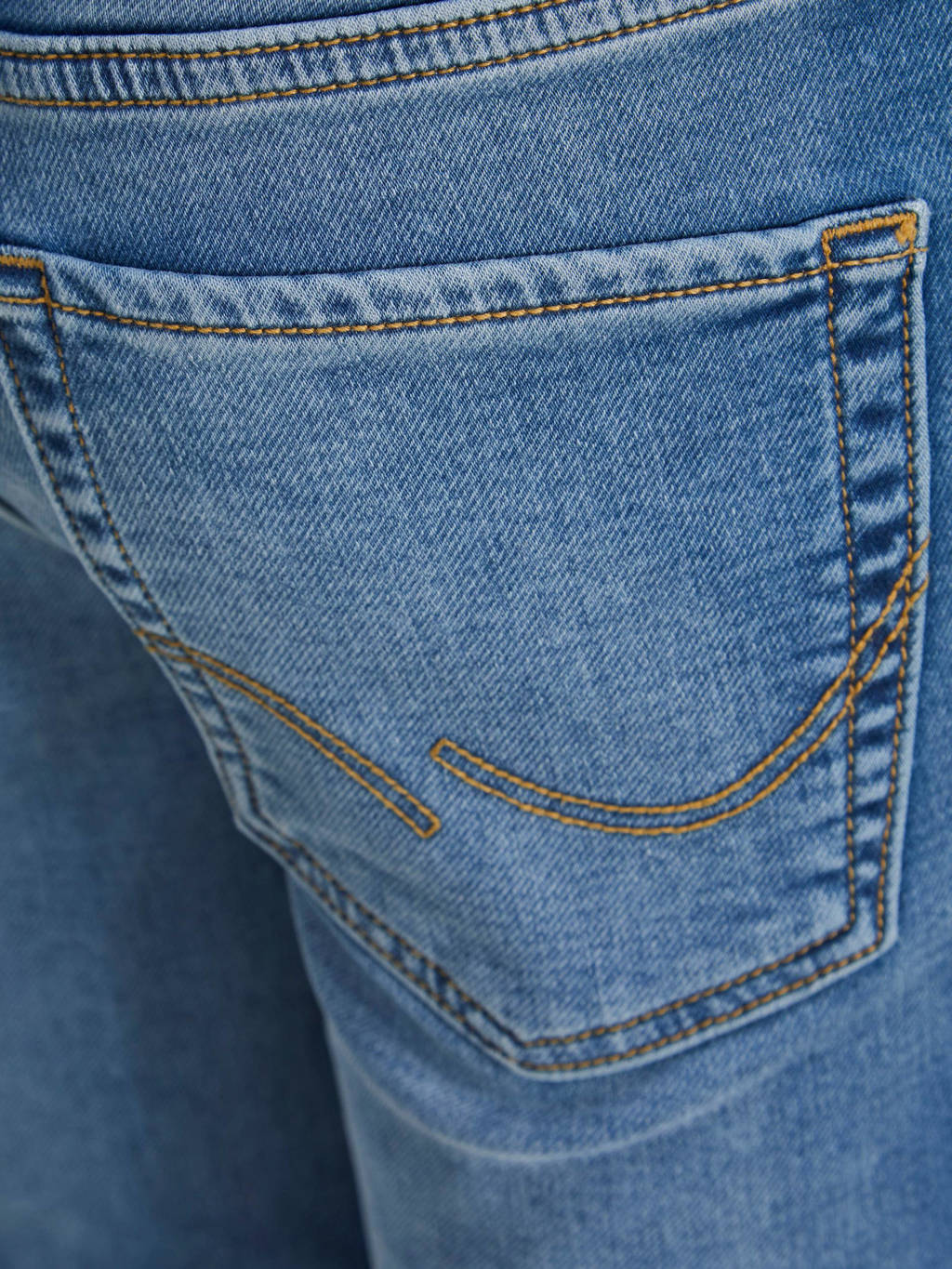 JACK & JONES regular fit jeans bermuda JJIRICK stonewashed
