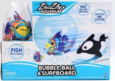 ZhuZhu Aquarium Boble & Surfebrett med Fisk