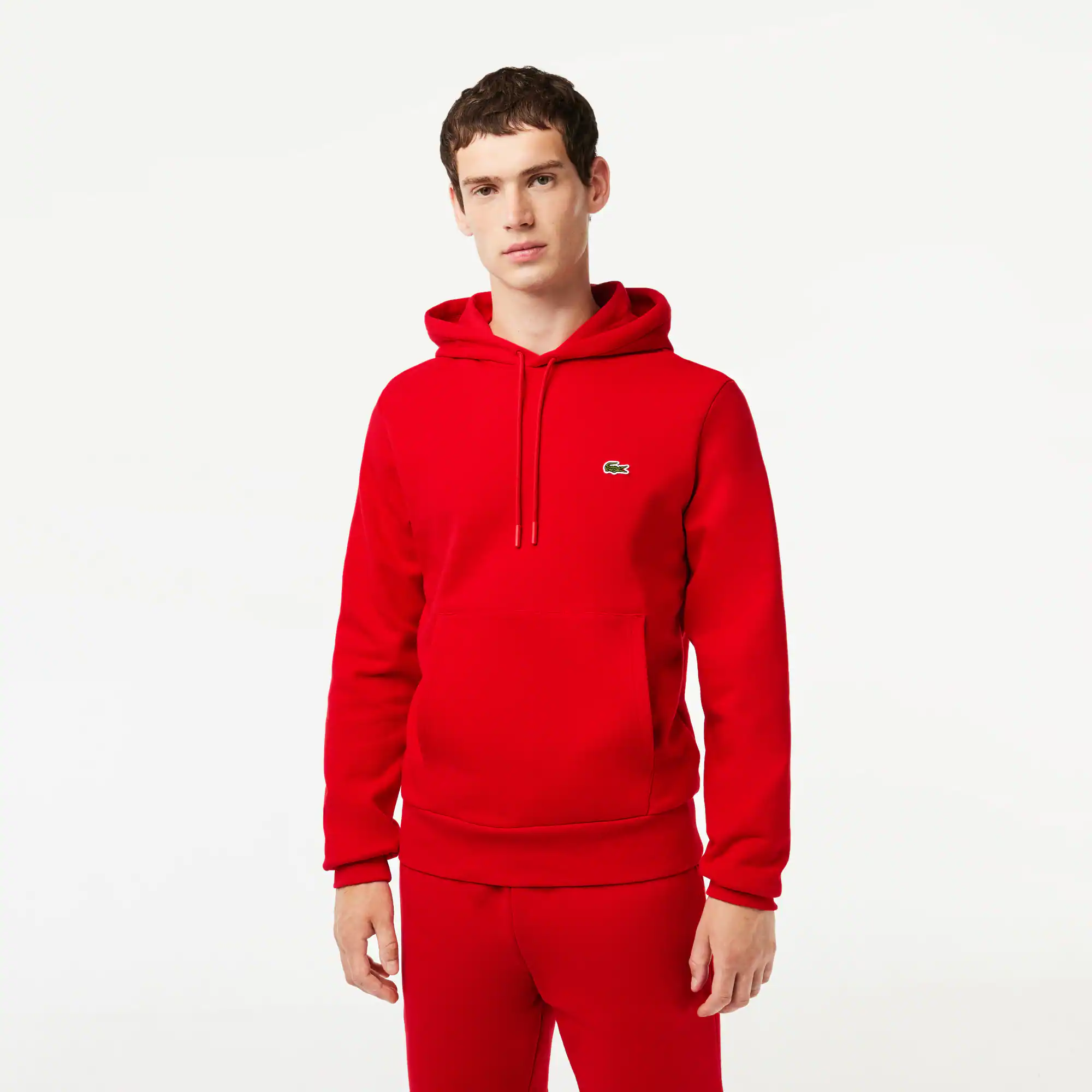 Jogger-Hoodie Sweatshirts - Rot - Lacoste - Herren