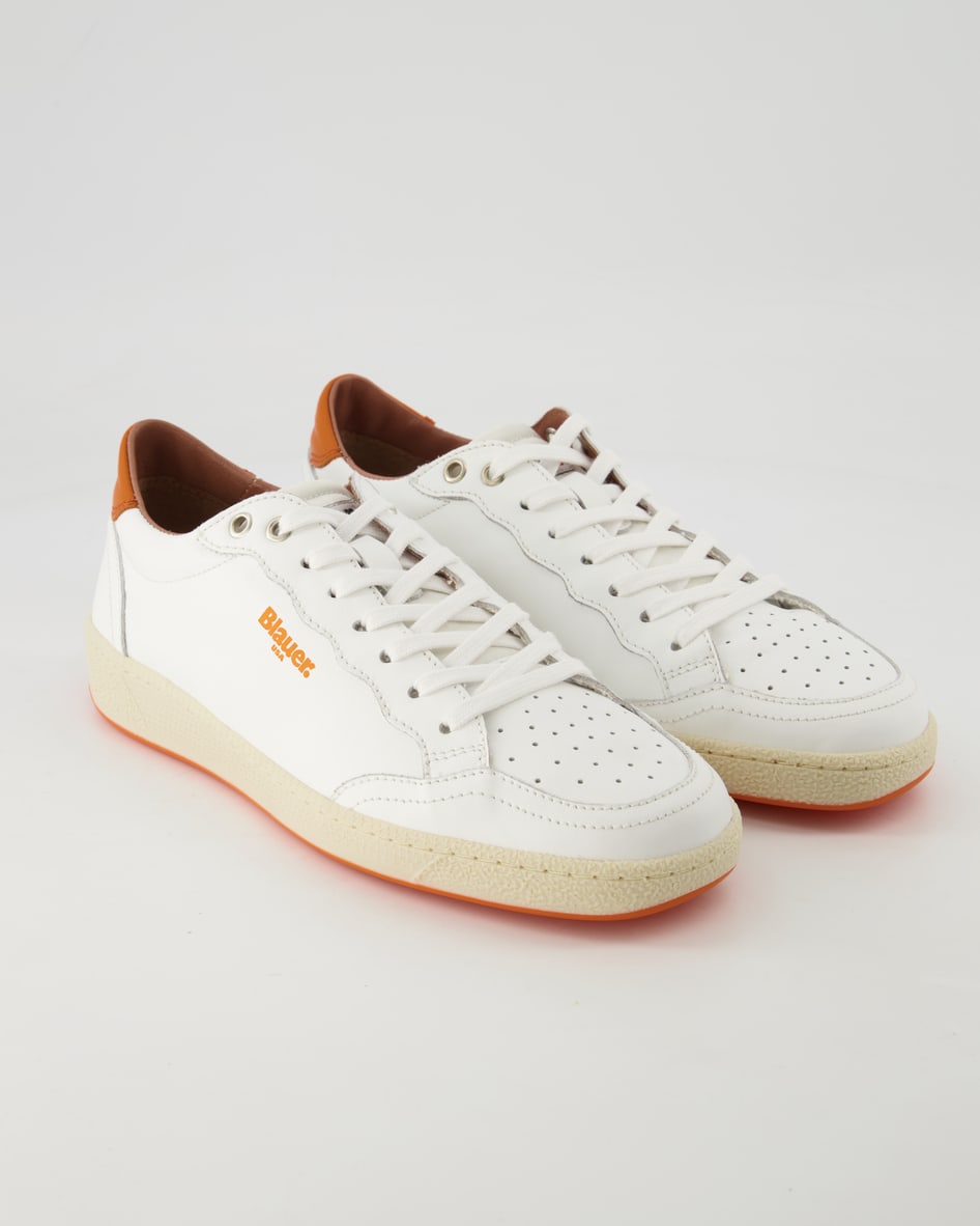 Blauer S3OLYMPIA01 Sneaker in Weiß