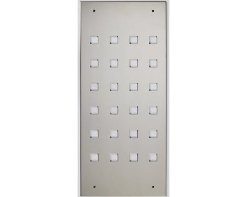 RVS V2A vulpaneel voor Pertura leuningsysteem 750x180x1,25 mm (74)