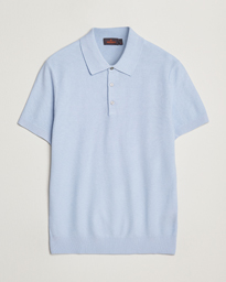 Morris Walter Knitted Polo Off White