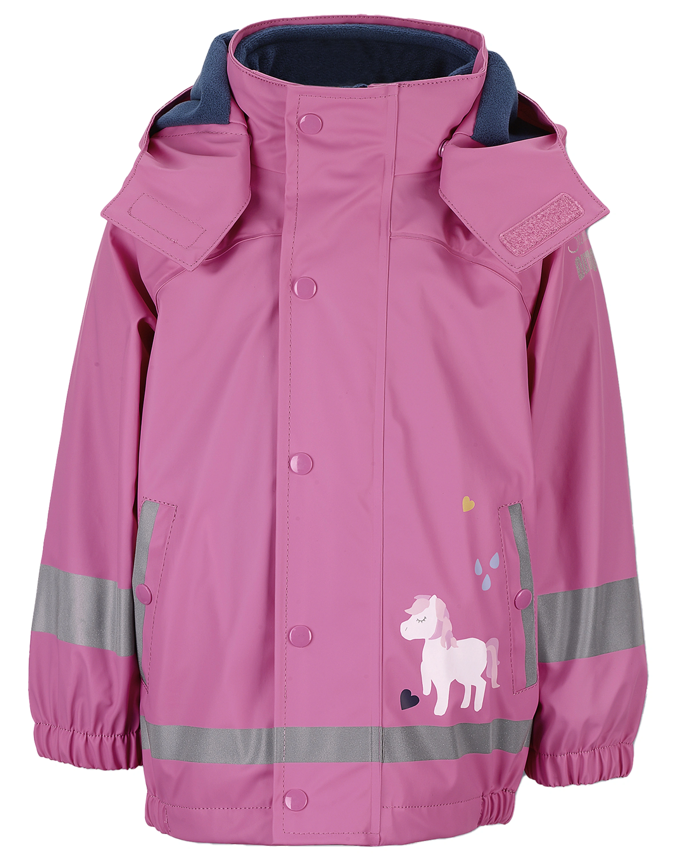 Regenjacke PONY mit Innenfleece in hortensie