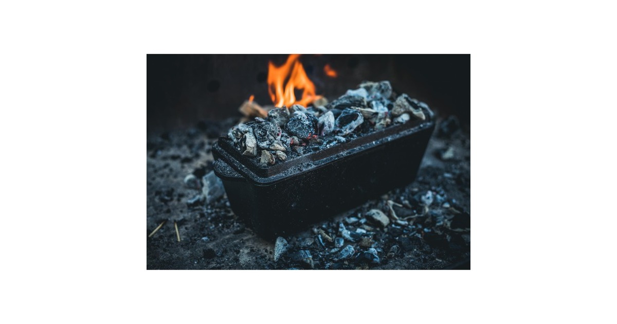 The WindmillLoaf 'n Bread Dutch Oven bakvorm  (Zwart, 2.5 liter)