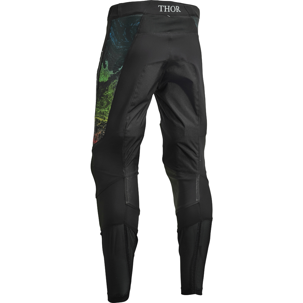 Thor Motocross - Pantalon Prime Melter Noir / Multicolore / Blanc