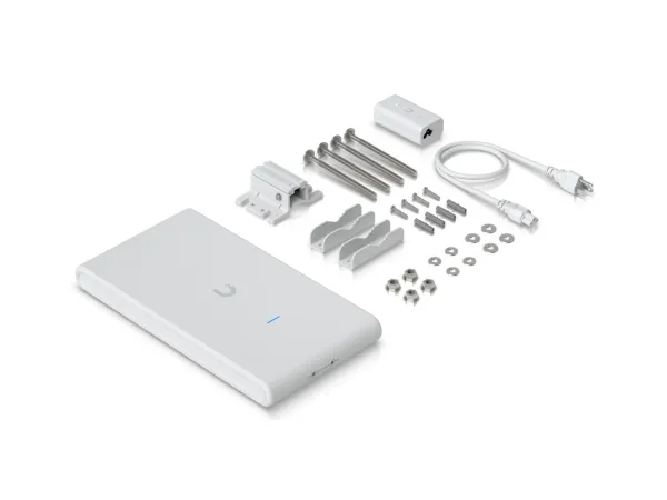 Ubiquiti UniFi U6 Mesh Pro - Trådløs forbindelse - Wi-Fi 6 - 2.4 GHz, 5 GHz - væg/pælmonterbar