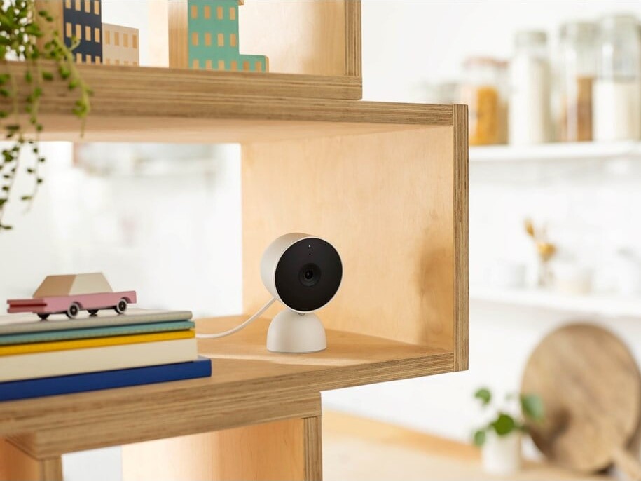 Google Nest Cam - Indoor - Sikkerhedskamera Med Kabel