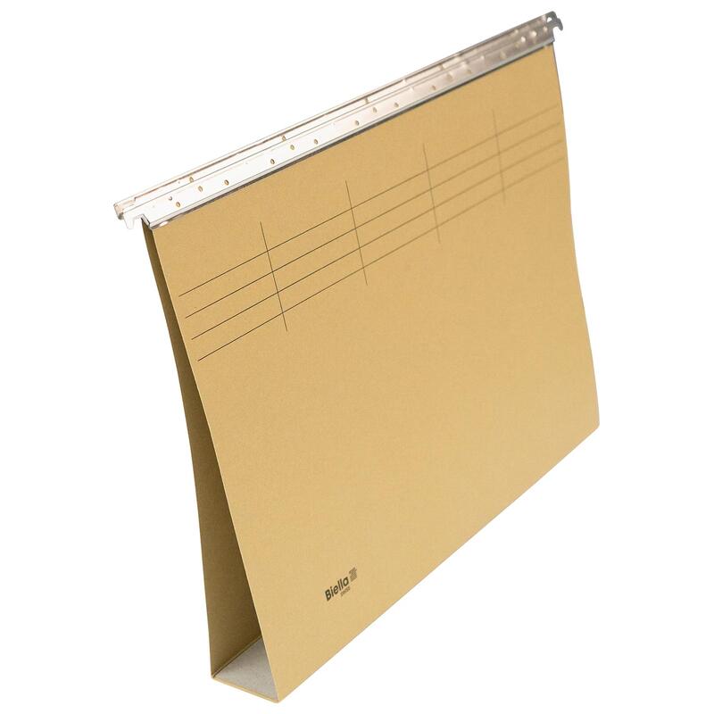Biella Hängemappen Original, Boden 4 cm, 24 cm, olivgrün, 1 Stück