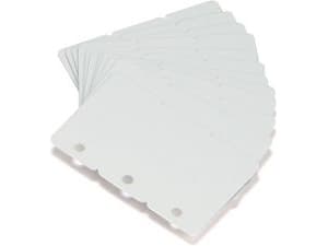 Zebra Premier - 30 mille - 100 stk PVC-kort med 3-Up løsrivbare nøkkellapper (en pakke 5) - for Zebra P330i, P330m, P430i