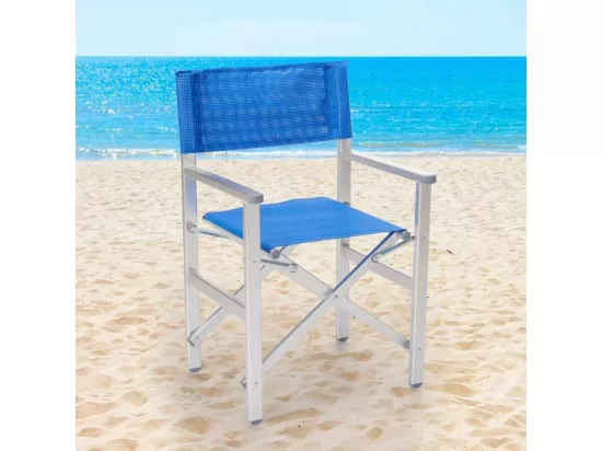 Chaise pliante portable en aluminium plage jardin camping KALOT