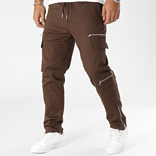 Pantalon Cargo Marron