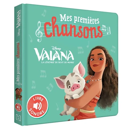Disney Princesses - Mes Premières Chansons - Vaiana la légende du bout du monde   de               Hachette Jeunesse Disney