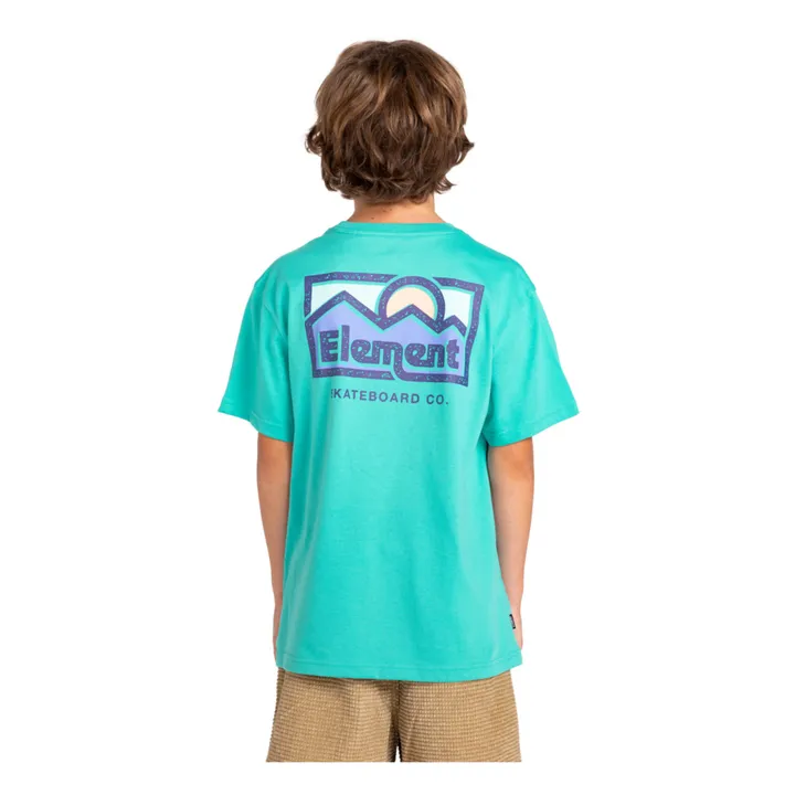 Element T-shirt Sunup | Turquoise