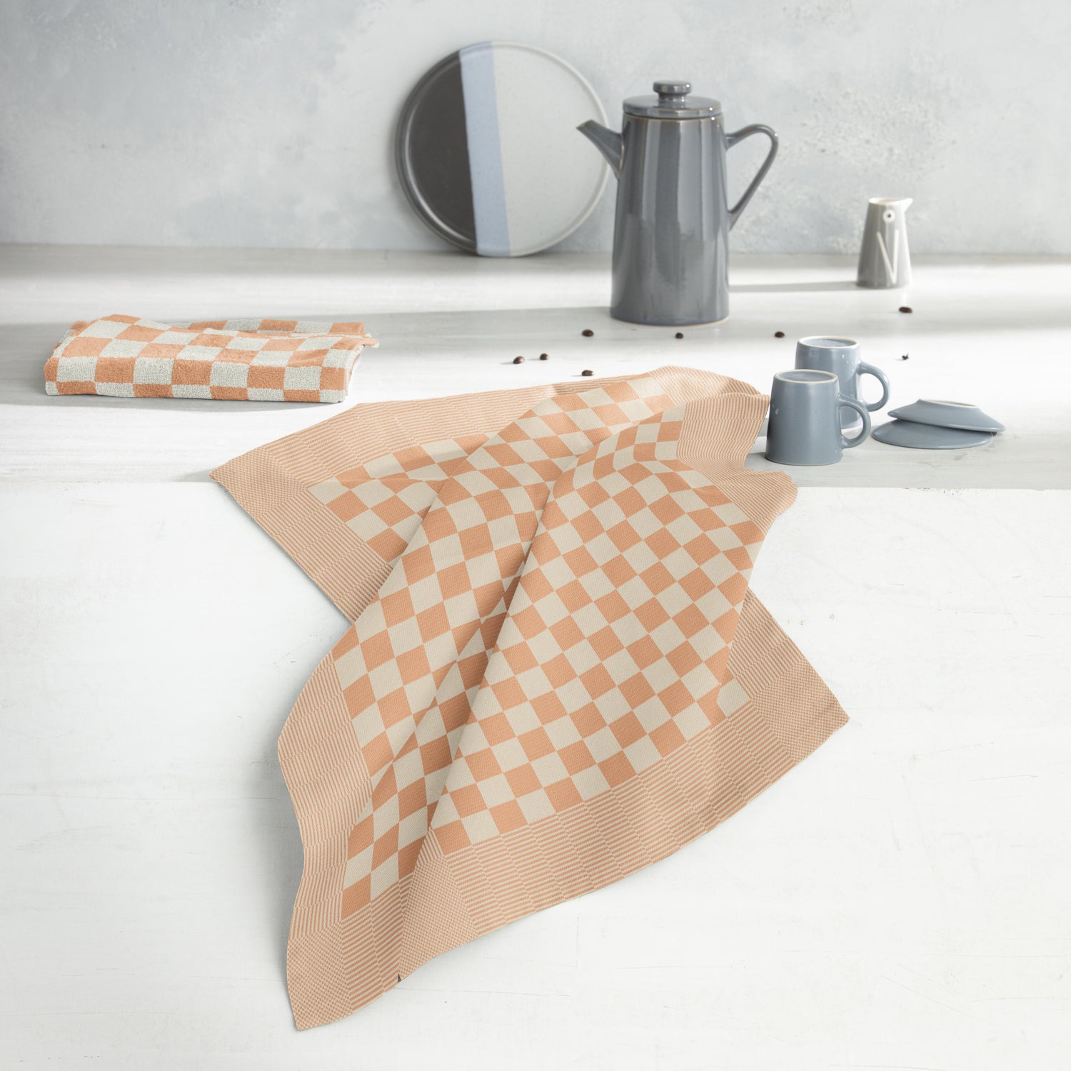 DDDDD keukendoek Barbecue oranje 50 x 55 cm