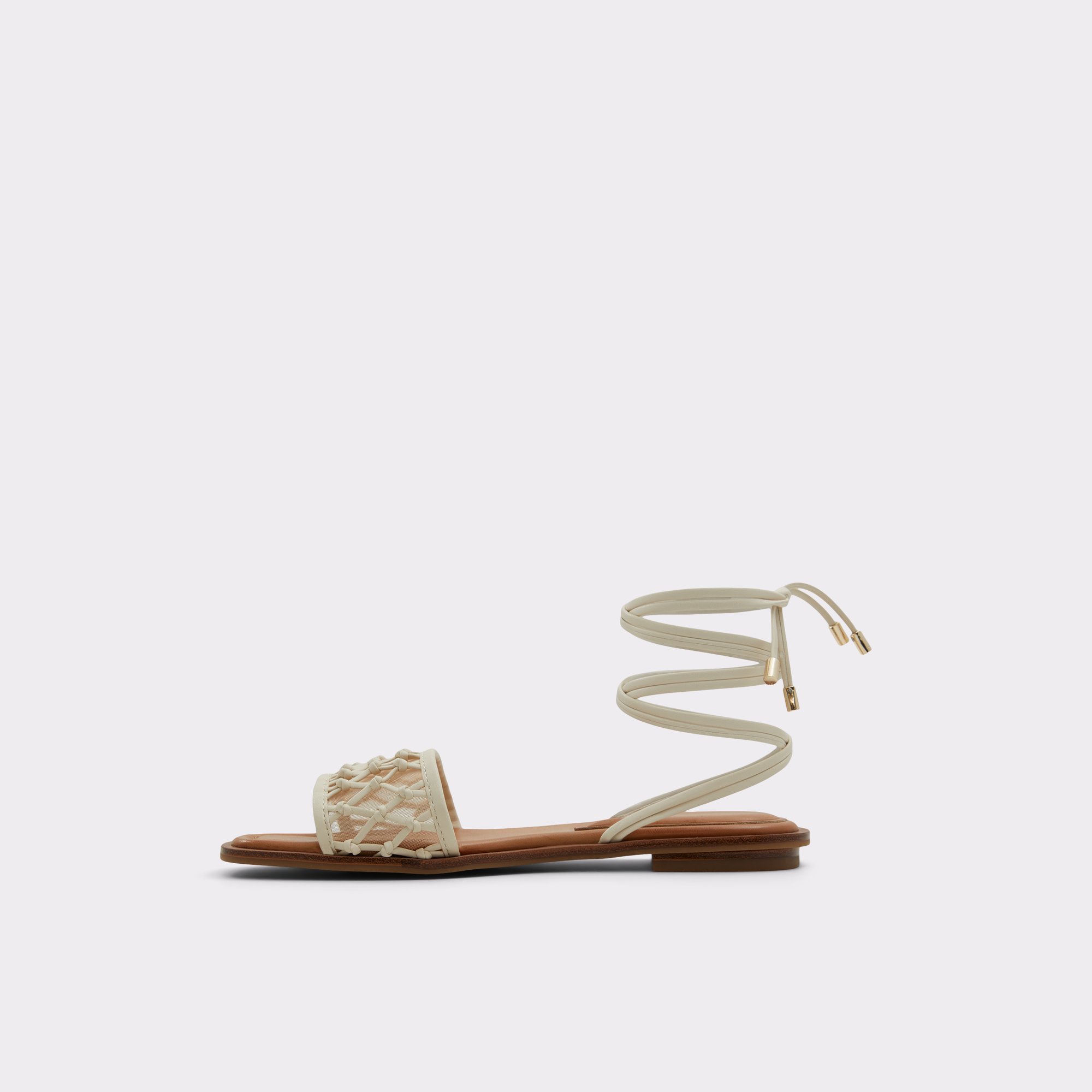 Seazen White Women Flat Sandals