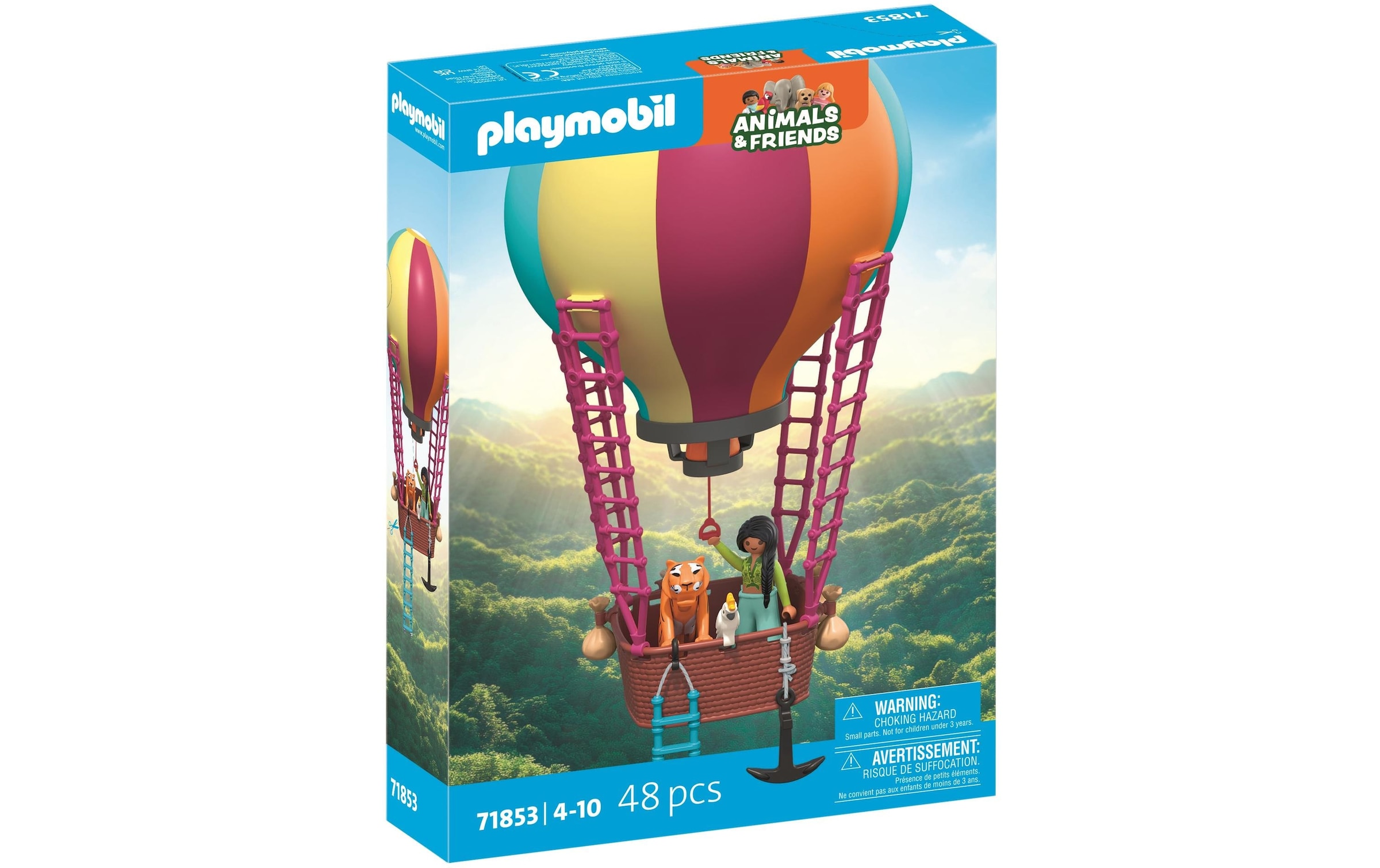 Playmobil® Konstruktions-Spielset »Animals & Friends: Ballonreise 71853«
