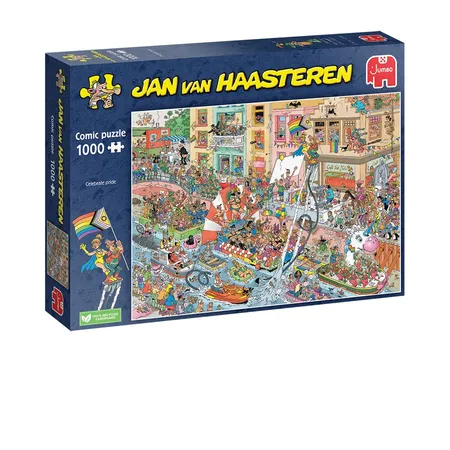 Jumbo Spiele Puzzle - Jan van Haasteren: Celebrate Pride! 1000 Teile