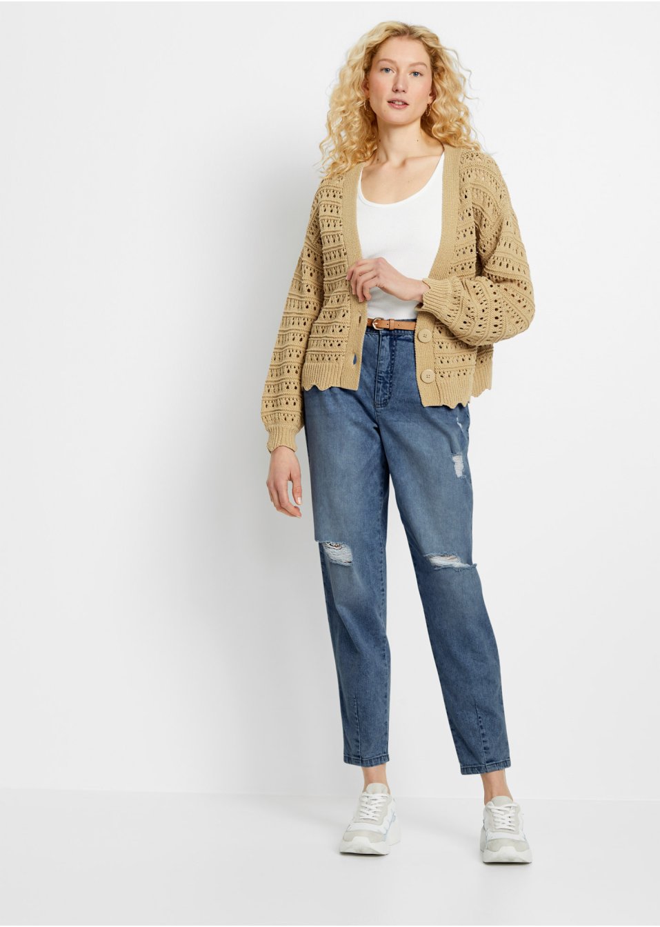 Cardigan ajouré