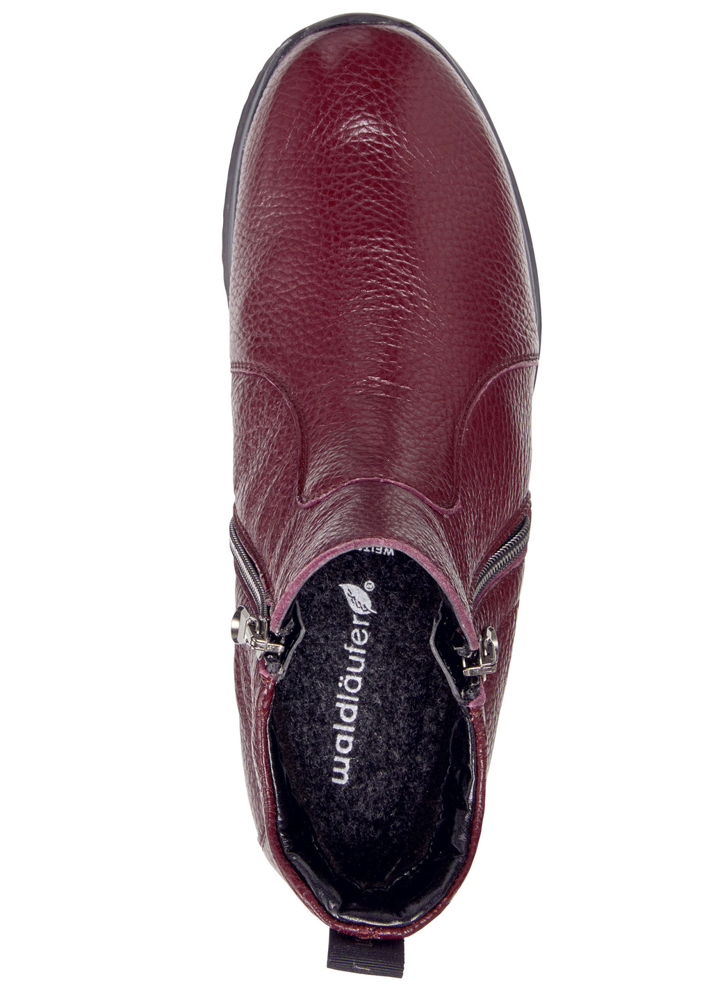 Waldläufer Stiefelette aus weichem Hirsch-Nappaleder